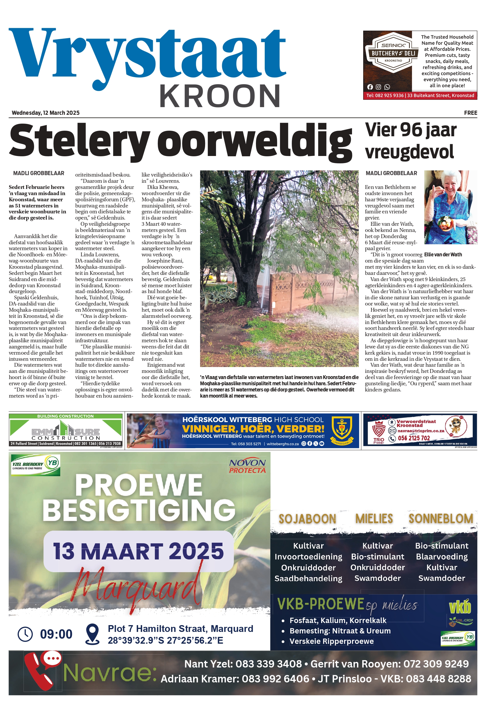 VrystaatKroon E-edition – 12 March 2025