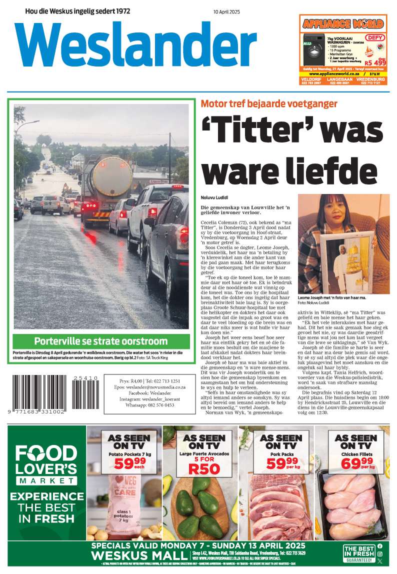 Weslander E-Edition – 10 April 2025