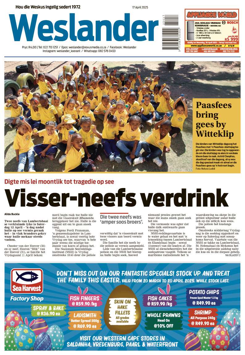 Weslander E-edition – 17 April 2025
