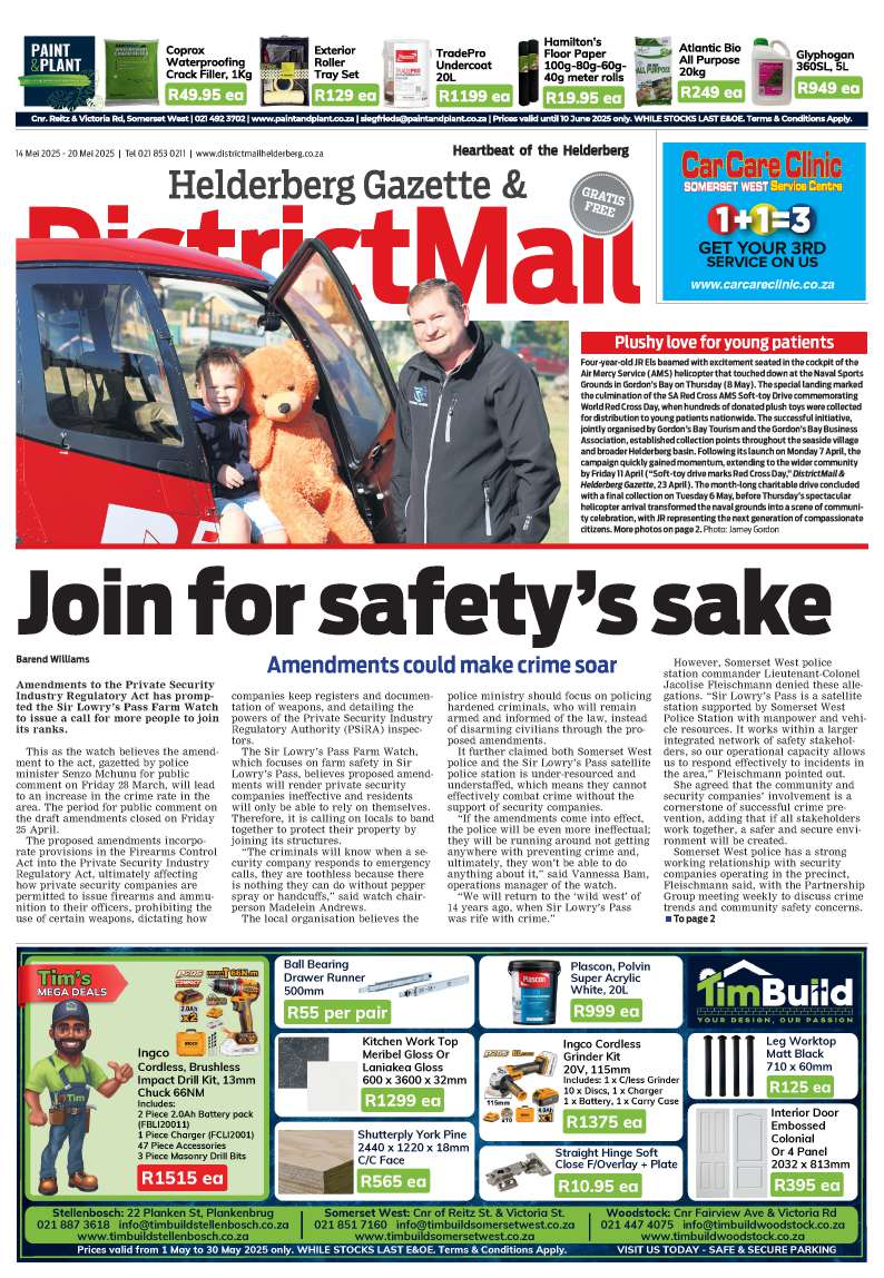DistrictMail & Helderberg Gazette – E-Edition – 14 May 2025
