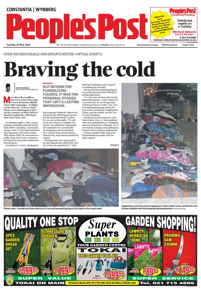 People’sPost Constantia | Wynberg 20 May 2025