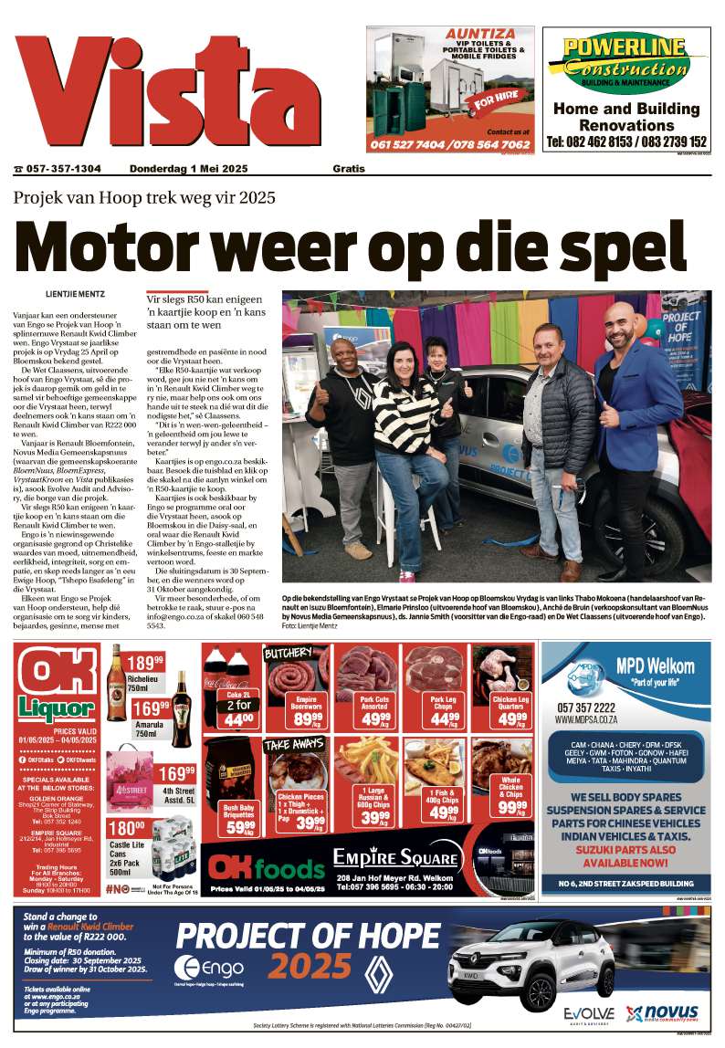 Vista E-Edition 1 May 2025