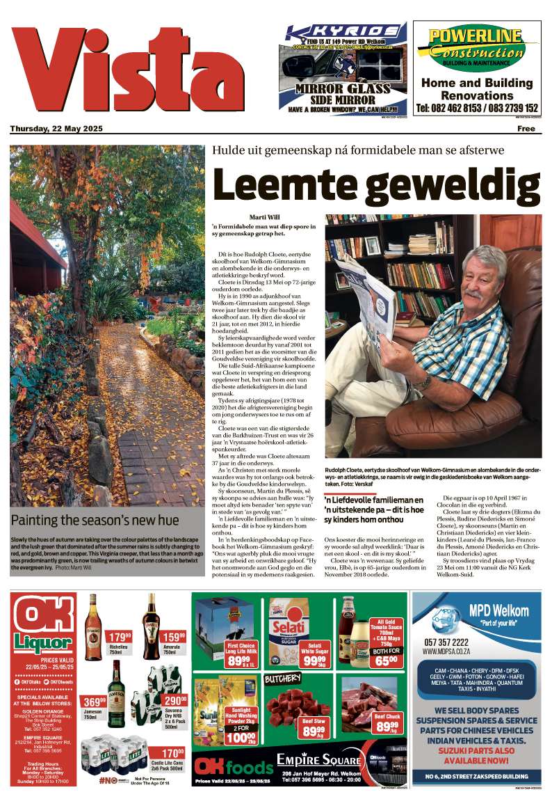 Vista E-Edition 22 May 2025