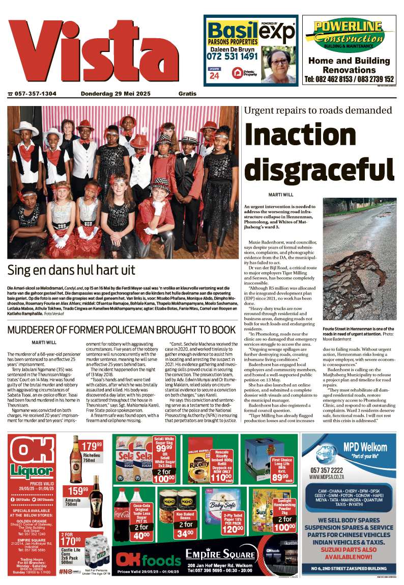 Vista E-Edition – 29 May 2025