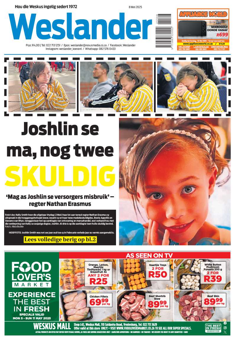 Weslander E-edition – 8 May 2025