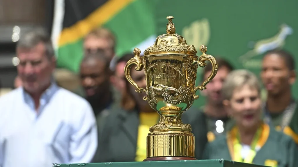 Webb-Ellis trophy.