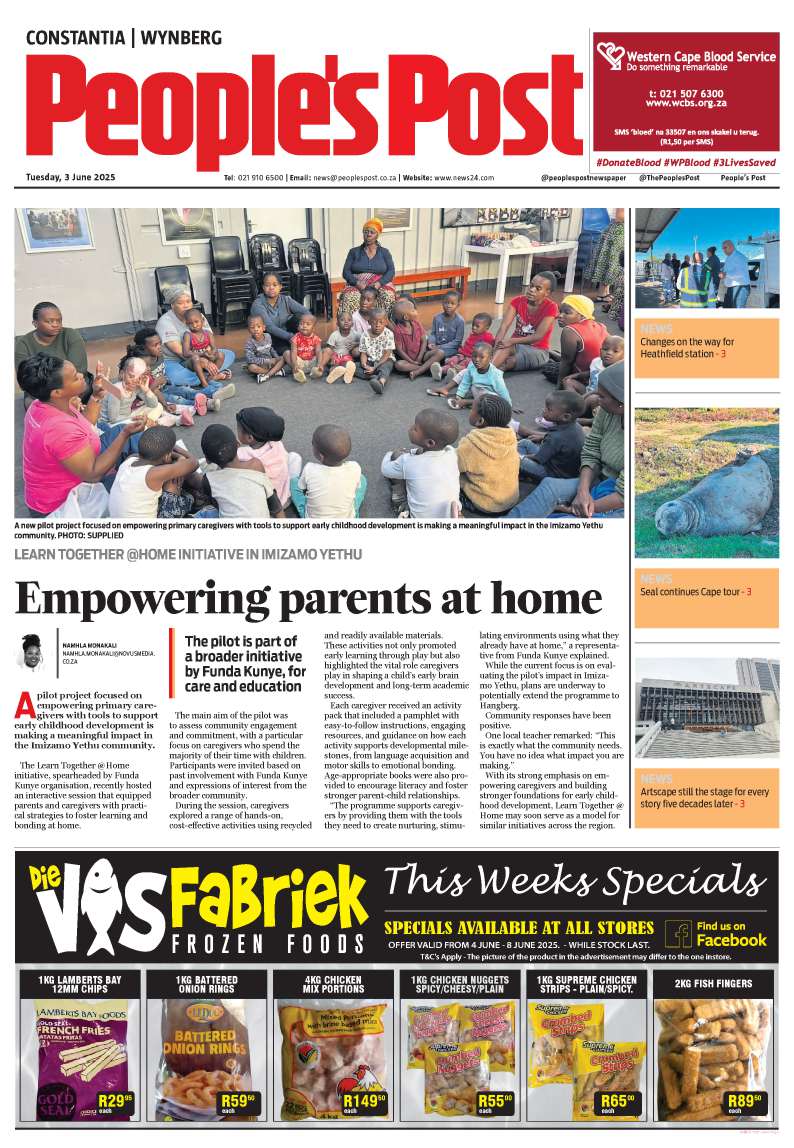 People’s Post Constantia | Wynberg E- Edition 3 June 2025