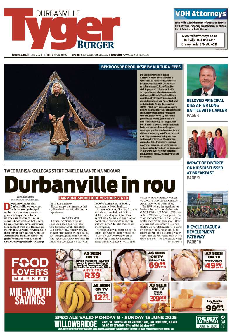 TygerBurger Durbanville E-Edition 11 June 2025