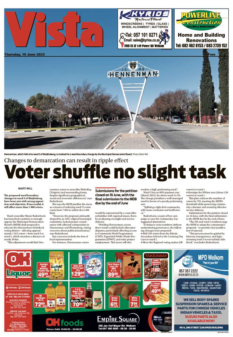 Vista E-Edition 19 June 2025