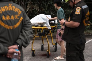 Bangkok shooting: Five dead as gunman opens fire at popular food market