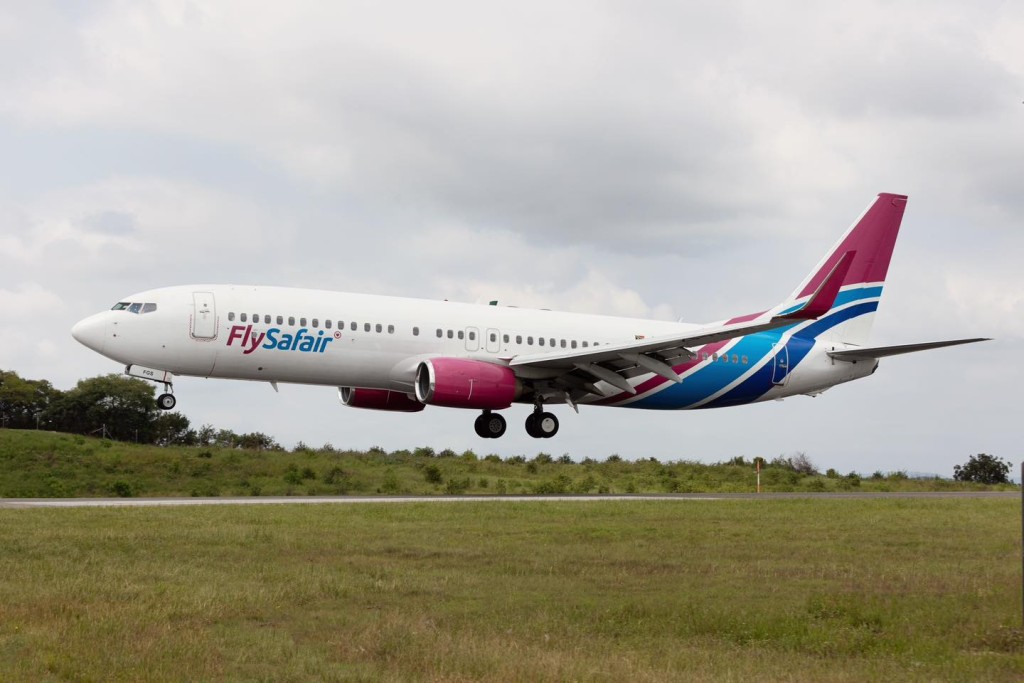 FlySafair pilots are unhappy about working conditions and rejected a 5.7% salary increase. Photo: Facebook/FlySafair