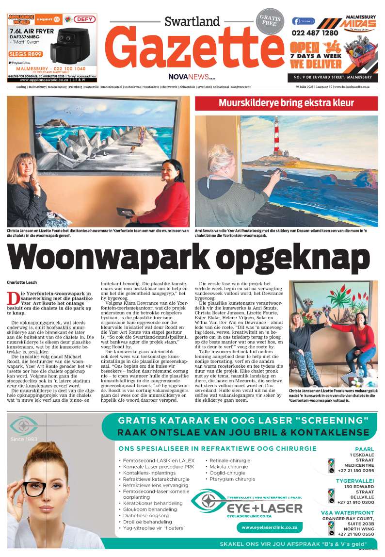 Swartland Gazette – E-edition – 29 Julie 2025