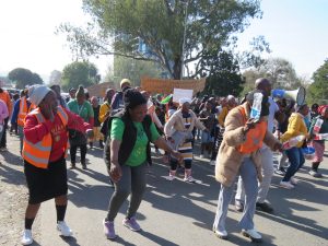 Hawkers protest against trading ban in Mthatha CBD