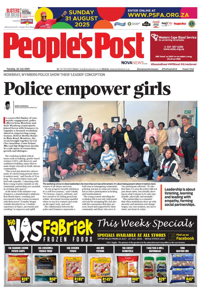 People’s Post | Claremont/ Rondebosch | E-Edition 22 July 2025
