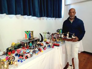 Local artist transforms trash into treasure while inspiring youth