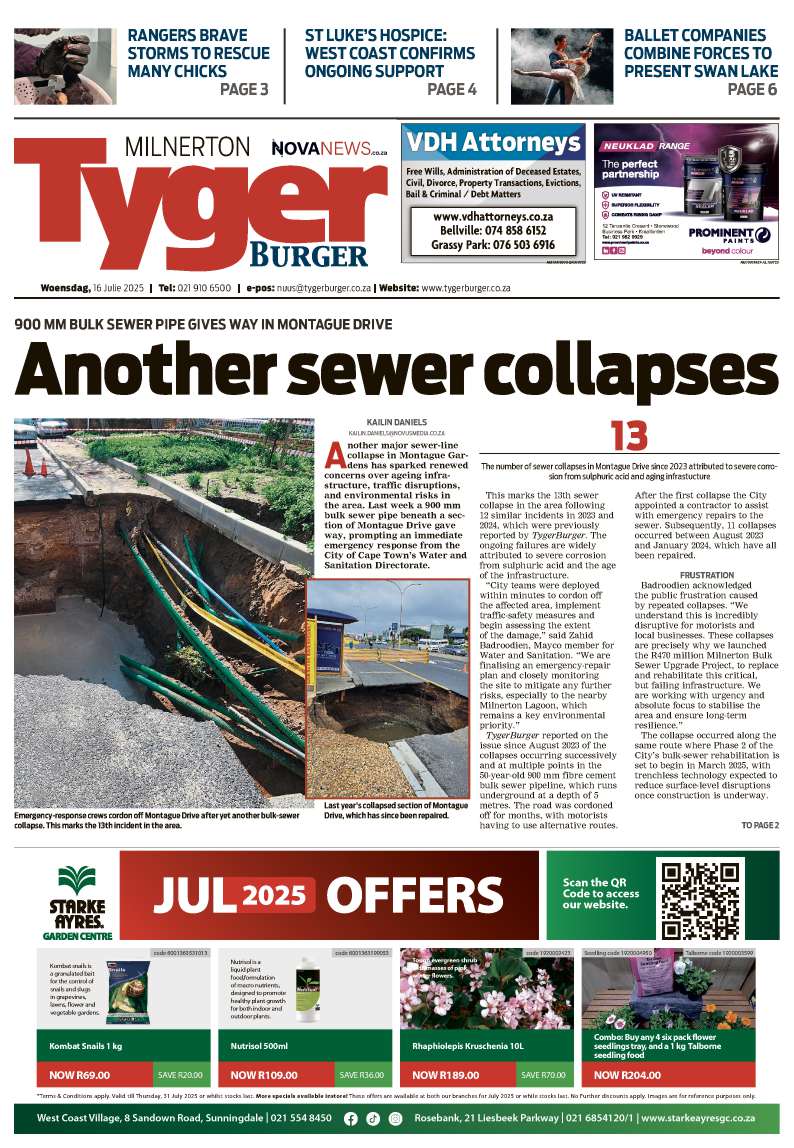 TygerBurger Milnerton E-Edition 16 July 2025