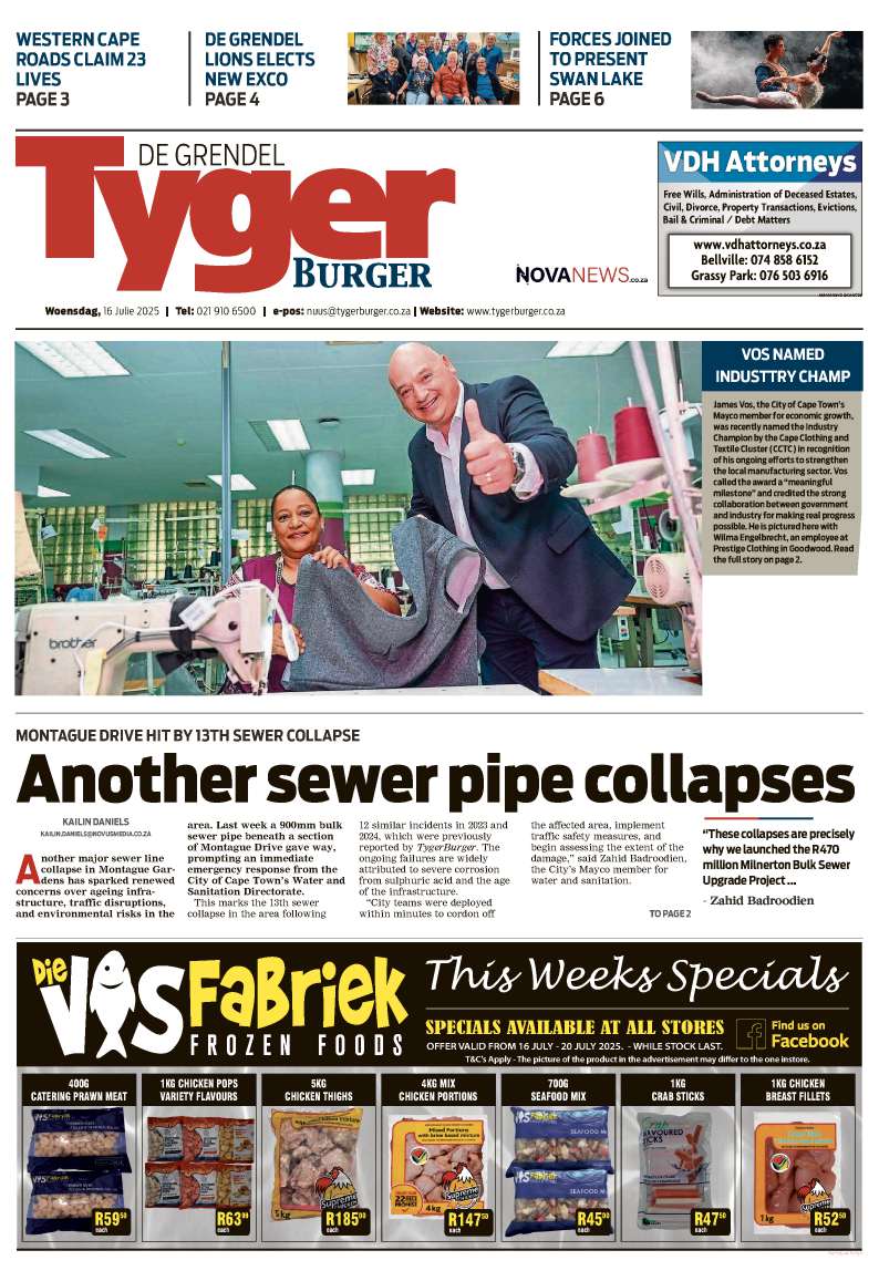 TygerBurger De Grendel E-Edition 16 July 2025