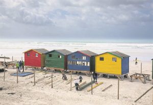 Muizenberg’s beach huts face persistent vandalism threat
