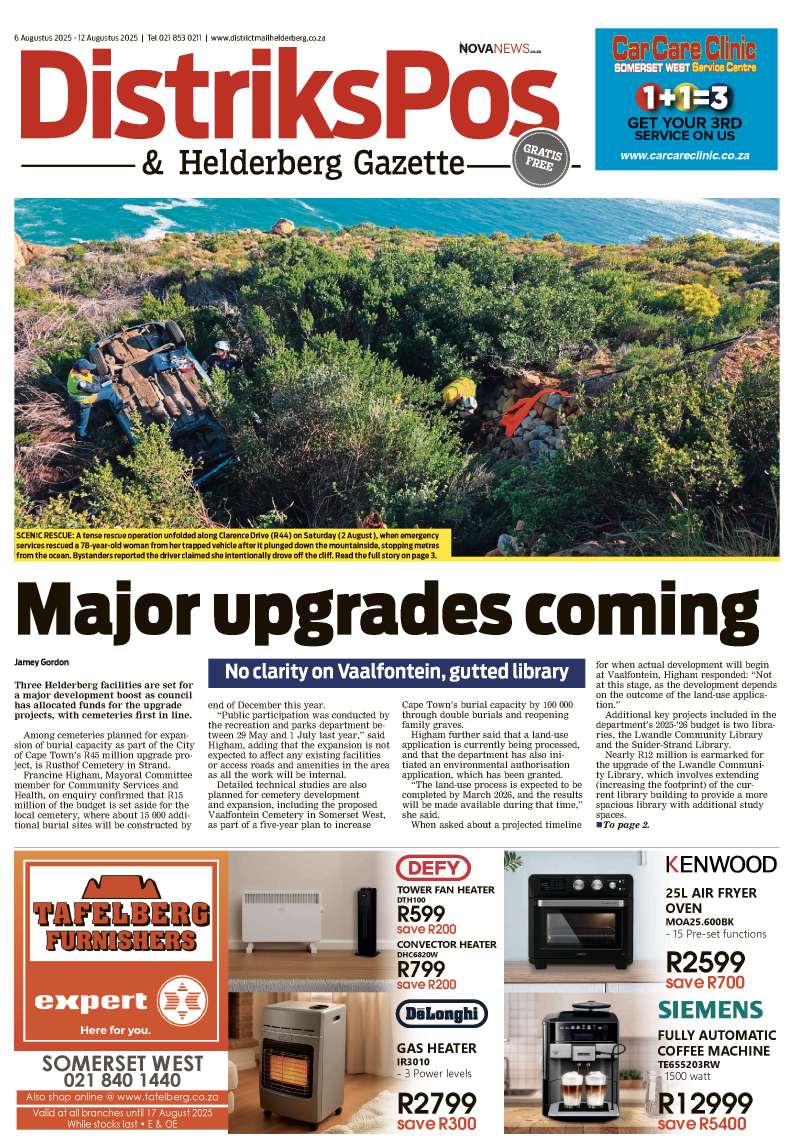 DistrictMail & Helderberg Gazette – E-Edition – 6 August 2025