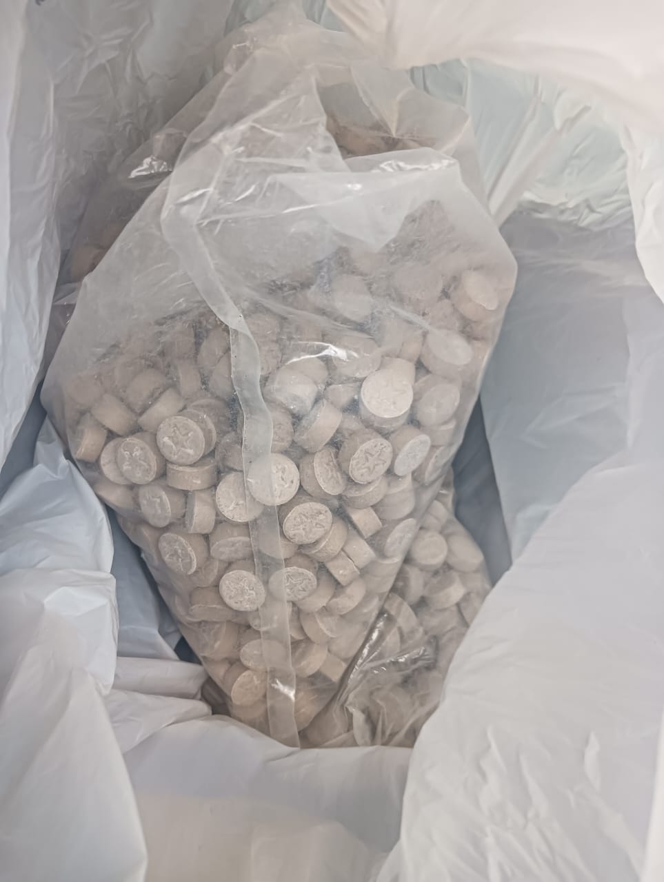 A 38-year-old man was arrested with 1 346 Mandrax tablets valued over R53 000 during a roadblock on the N8 road.