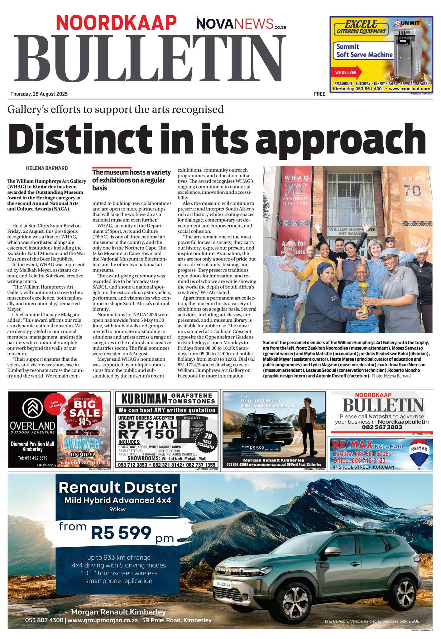 NoordkaapBulletin 28 Augustus 2025