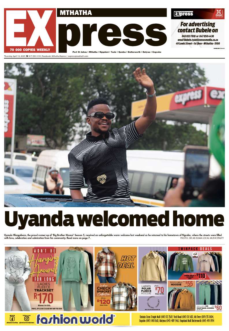 Mthatha Express South E-edition – 10 April 2025