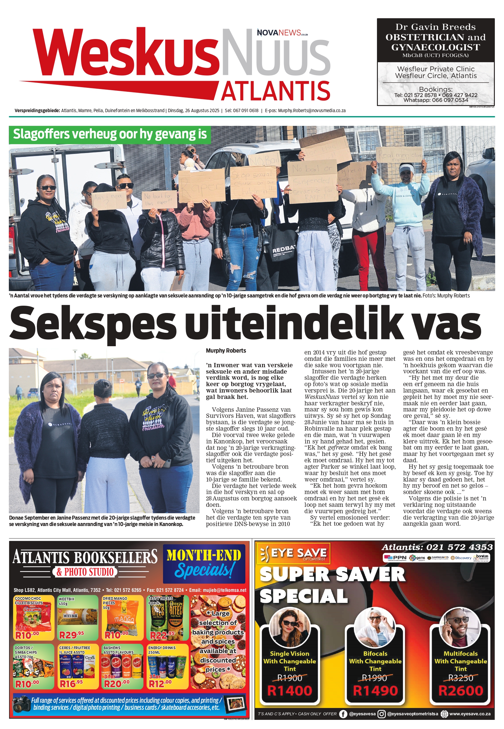 WeskusNuus E-Edition - 26 August 2025