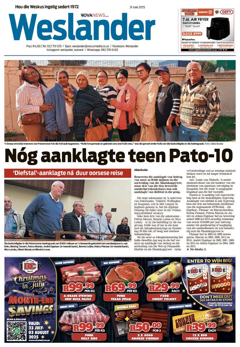 Weslander E-Edition – 31 July 2025