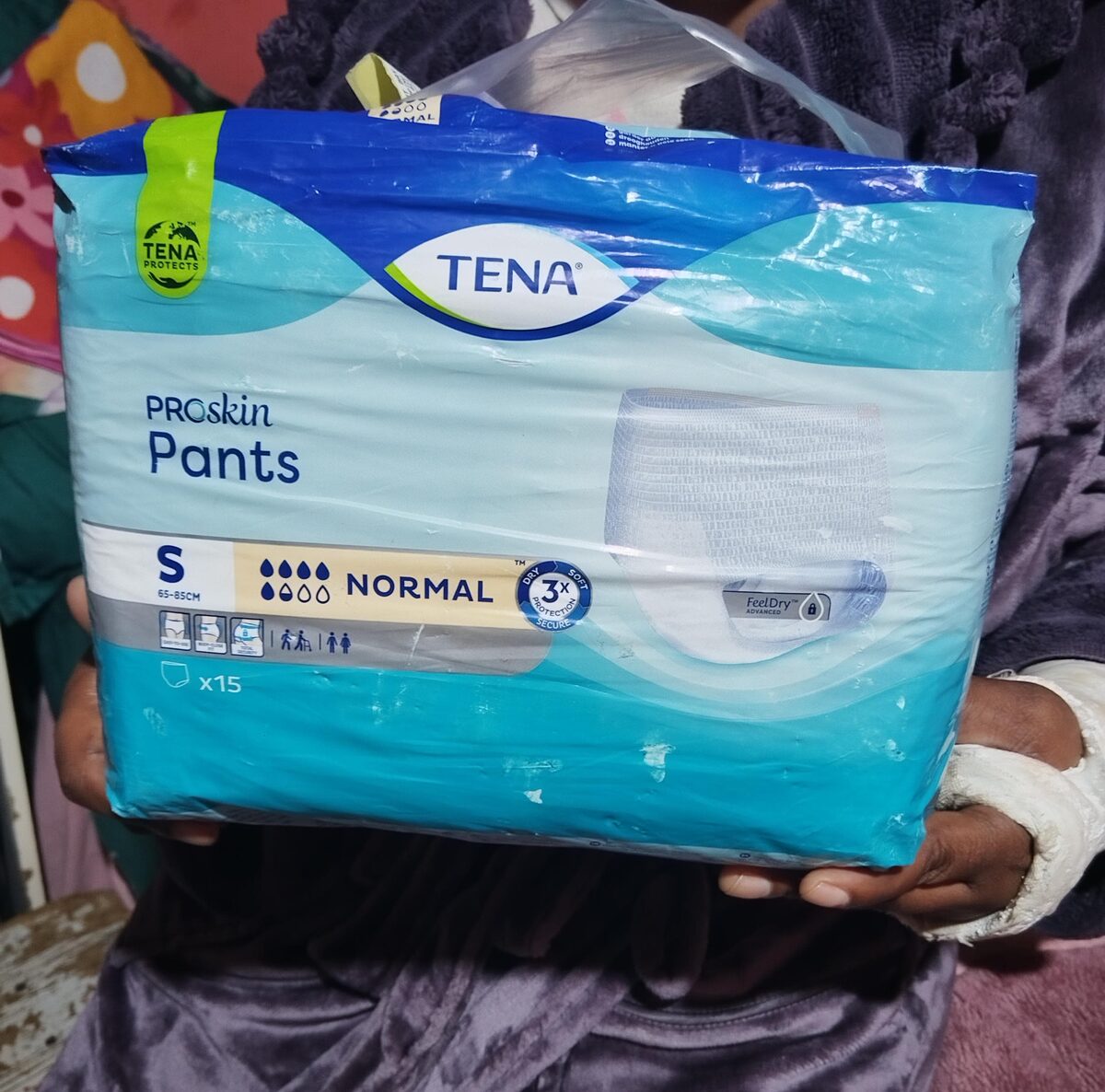 Mother fears for the worst as her child struggles to recover