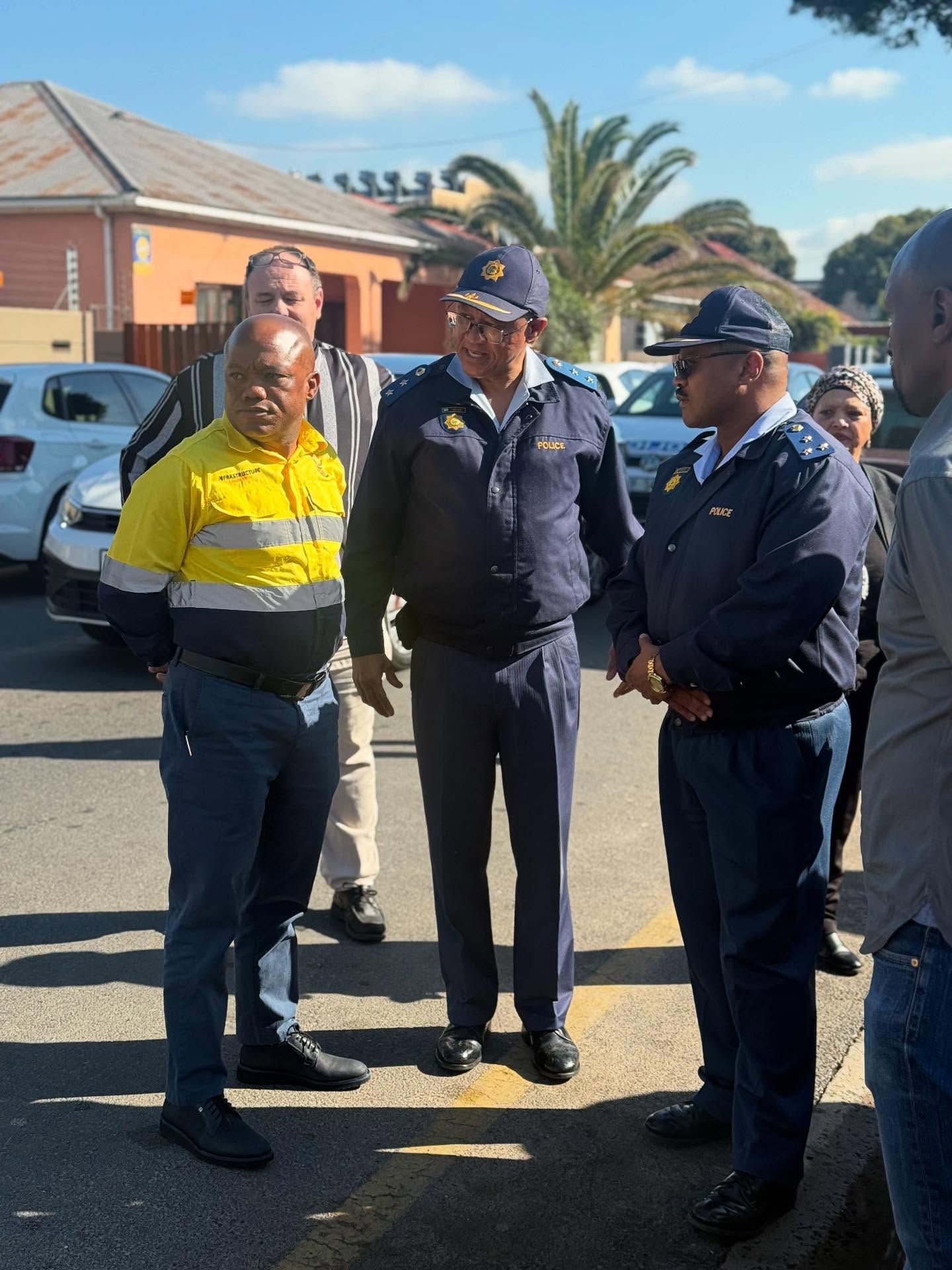 Public Works and Infrastructure Deputy Minister Sihle Zikalala meets with officials in Cape Town. Photo: Department of Public Works and Infrastructure, Facebook