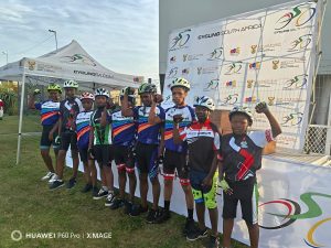 Young cyclists tackle GBV awareness