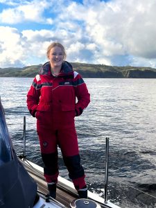 The open sea steals burgeoning sailor’s heart after she takes the leap