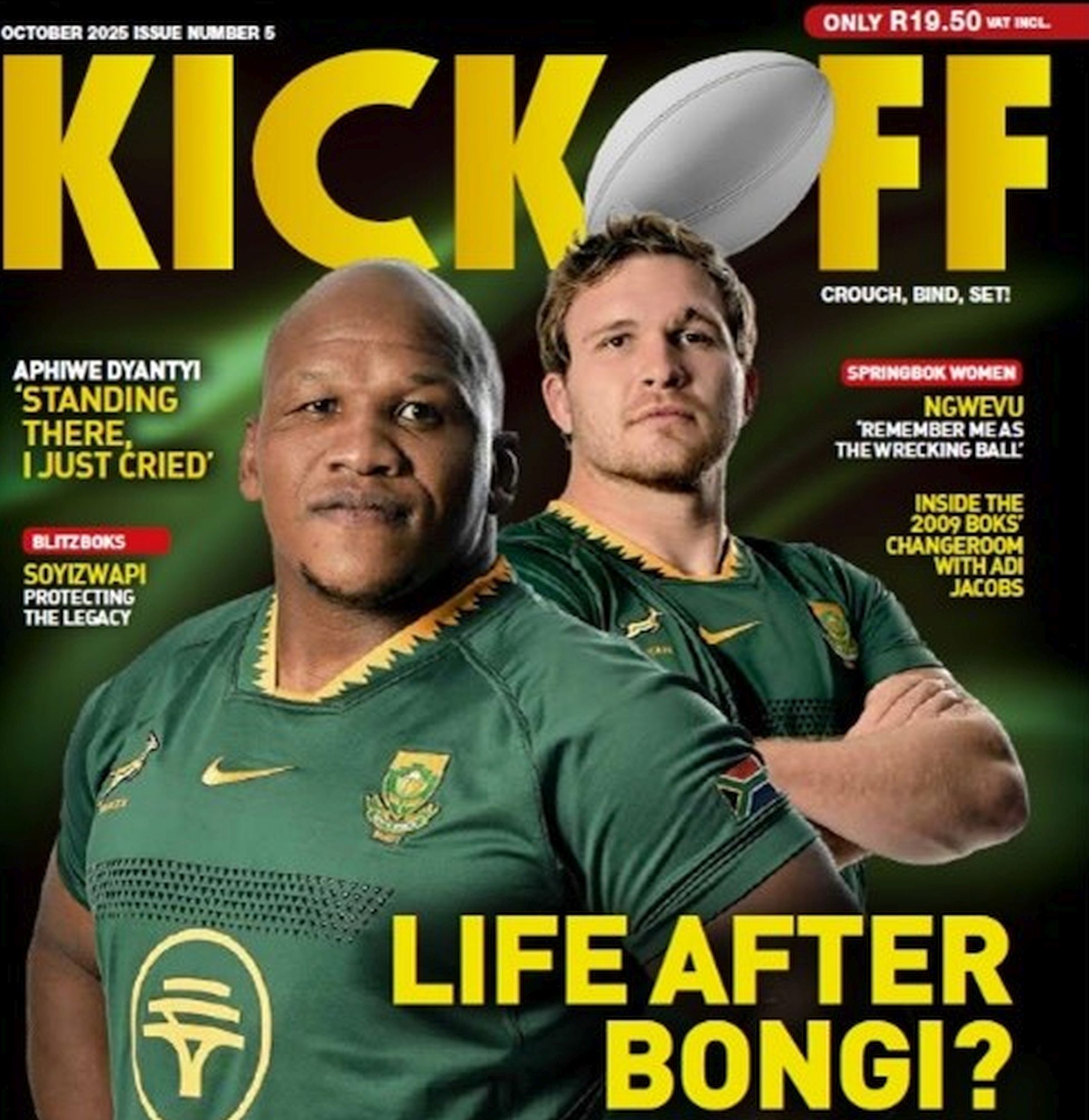 KickOff magazine marks a triumphant relaunch as SA’s most powerful multi-sport platform