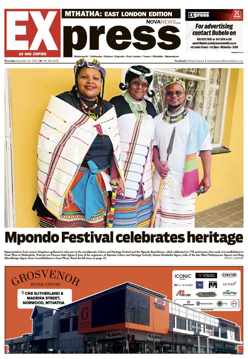 Mthatha Express South – E-Edition – 25 September 2025