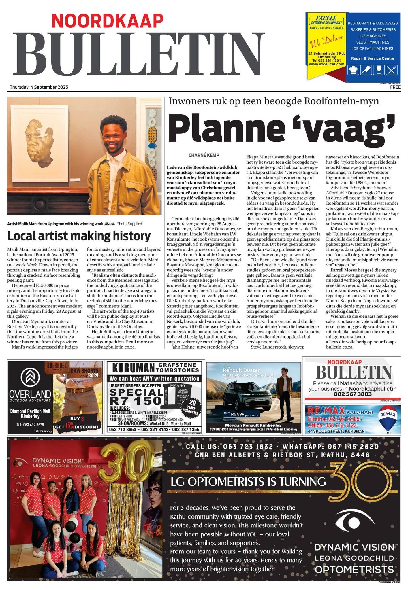 NoordkaapBulletin – E-publikasie 4 September 2025