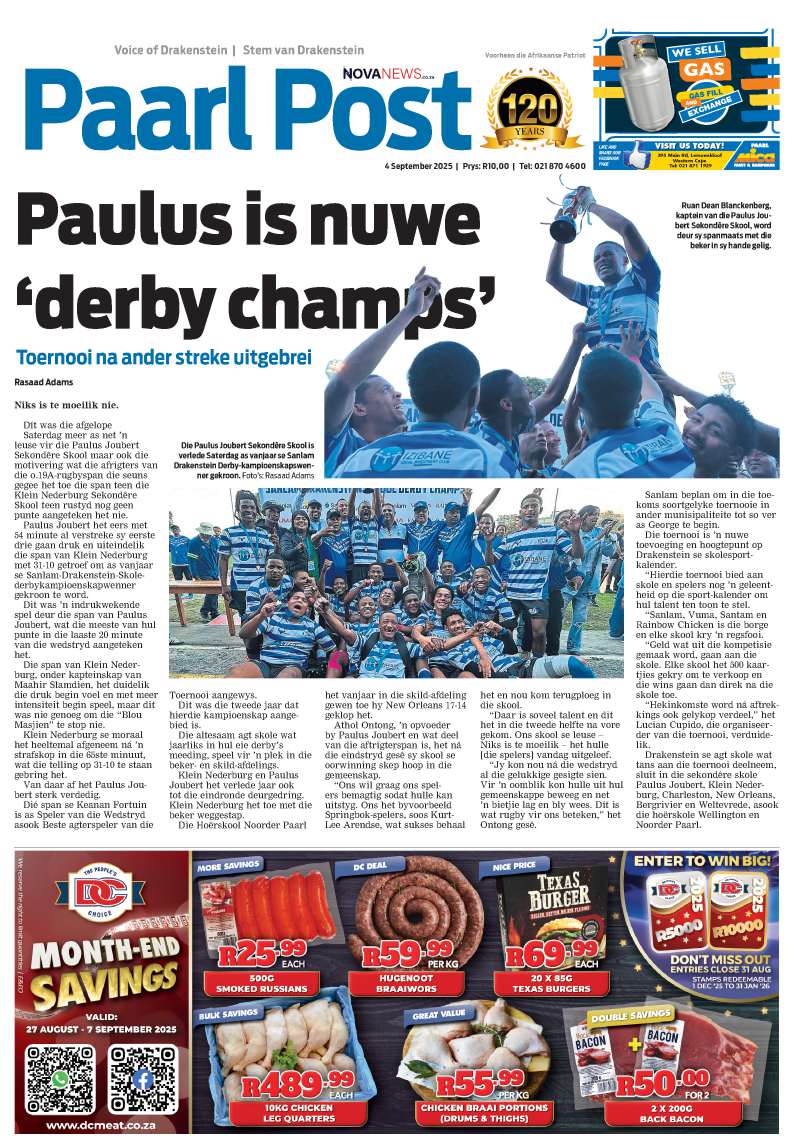Paarl Post – E-edition – 4 September 2025