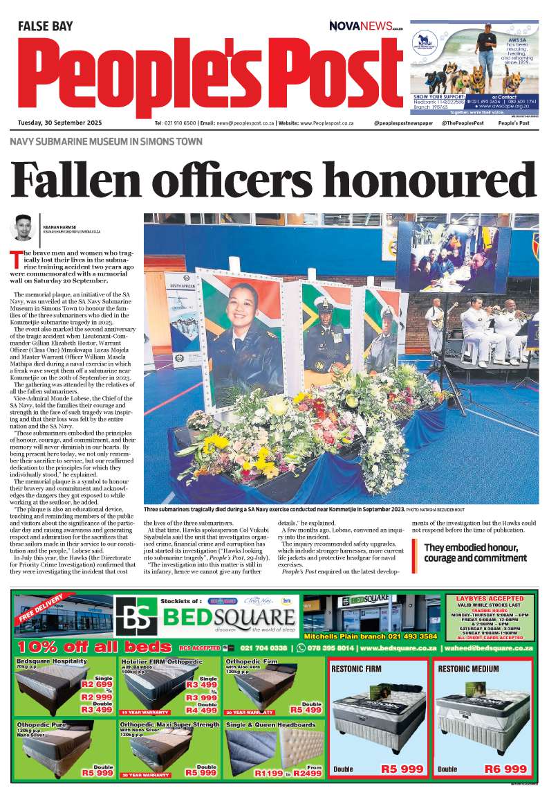 People’s Post E-edition False Bay 30 September 2025