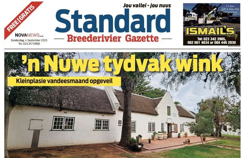 Standard Breederivier Gazette – 4 September 2025
