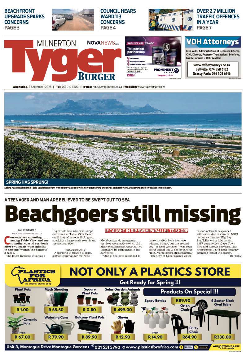 TygerBurger Milnerton E-Edition 3 September 2025