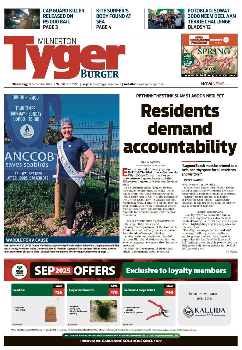 TygerBurger Milnerton E-Edition 10 September 2025