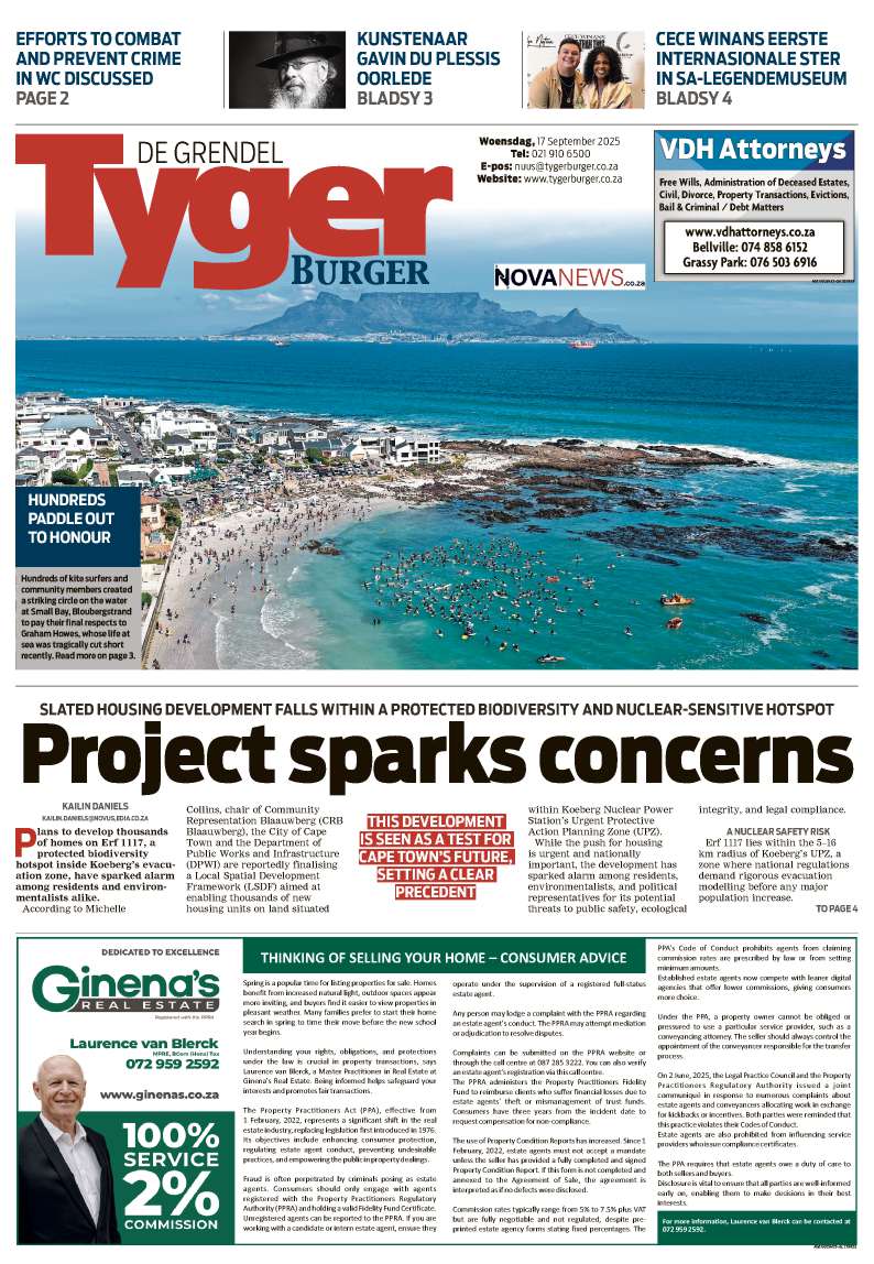 TygerBurger | De Grendel | E-Edition 17 September 2025