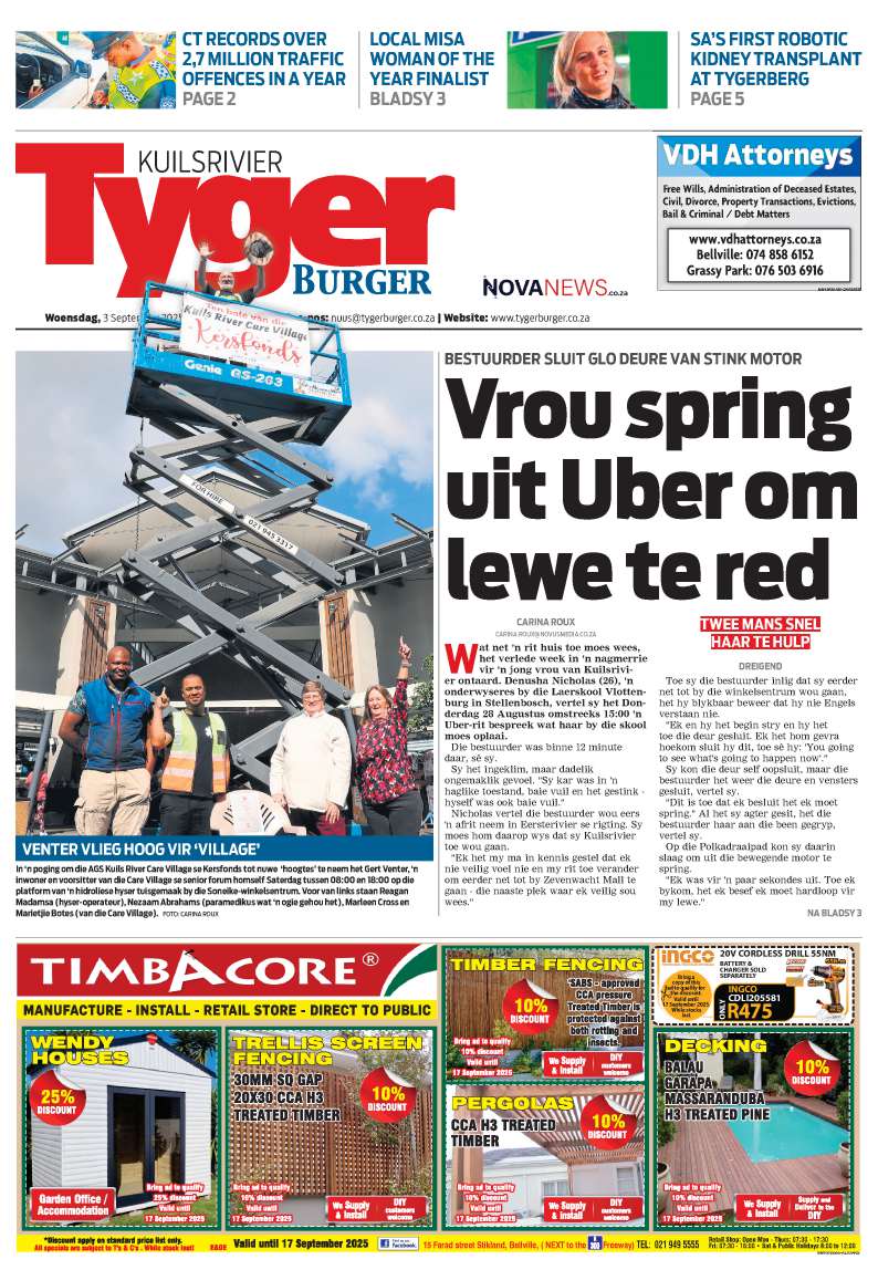 TygerBurger Kuilsrivier E-Edition 3 September 2025
