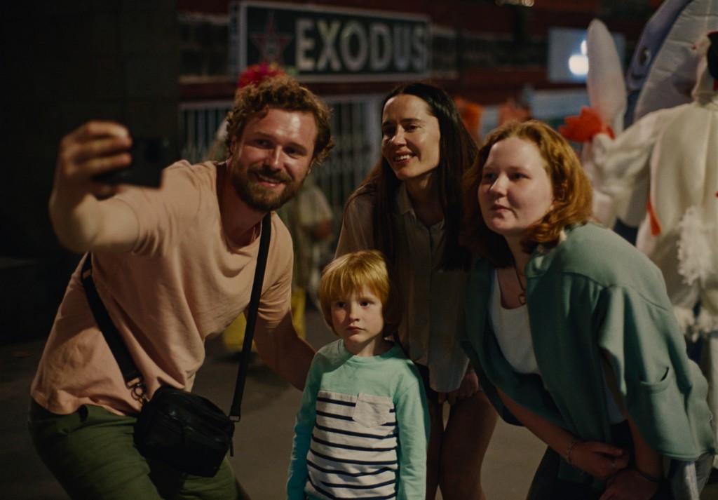A screengrab from the Polish film "Under the Volcano"