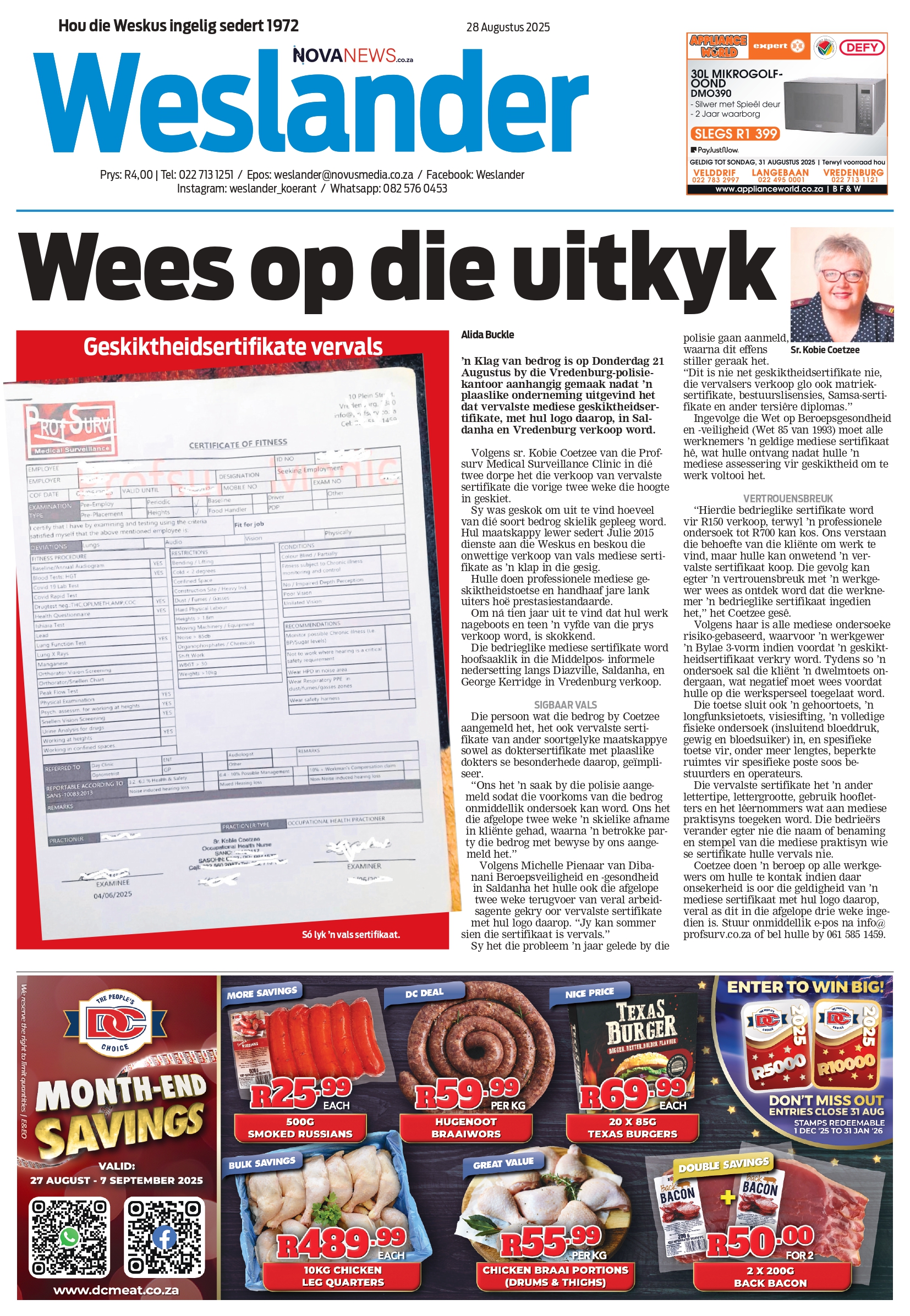 Weslander E-Edition - 29 August 2025