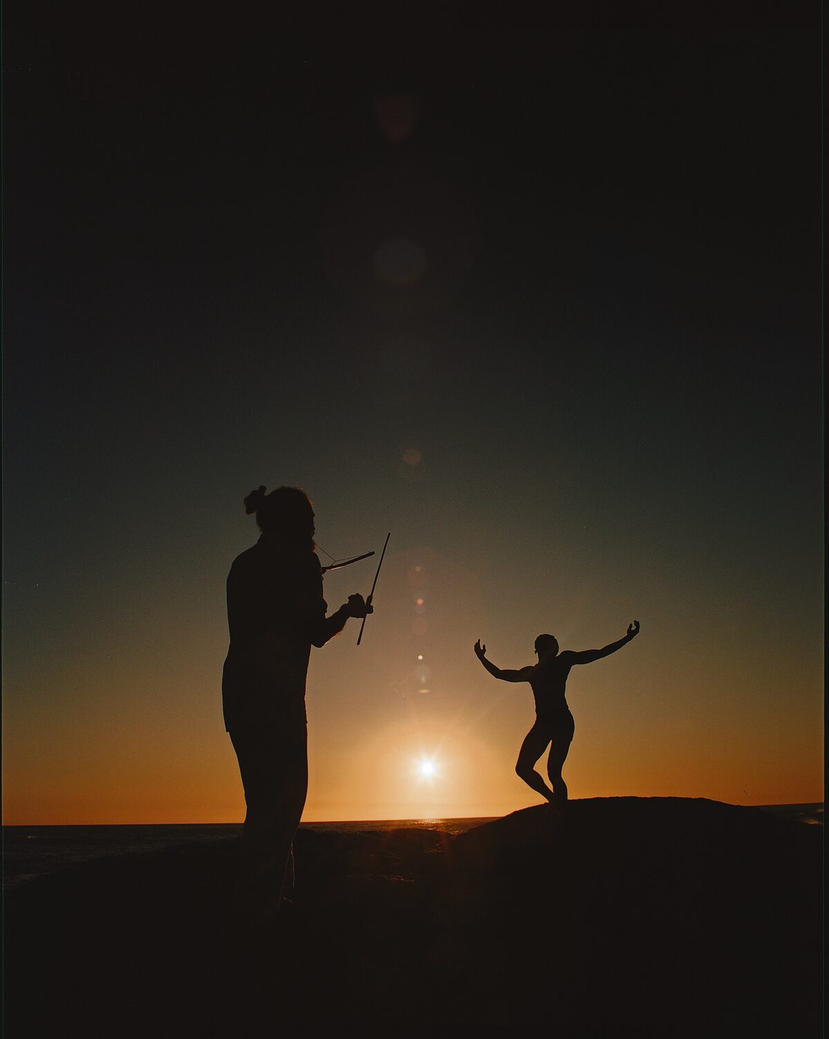 A scene from 'Wat was hie?'