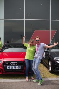 Blindes wys die weg aan tussen Kaapstad en Worcester