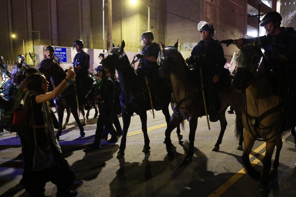 Huge crowds took to the streets in all 50 US states at “No Kings” protests on Saturday, venting anger over President Donald Trump’s hardline policies, while Republicans ridiculed them as “Hate America” rallies.