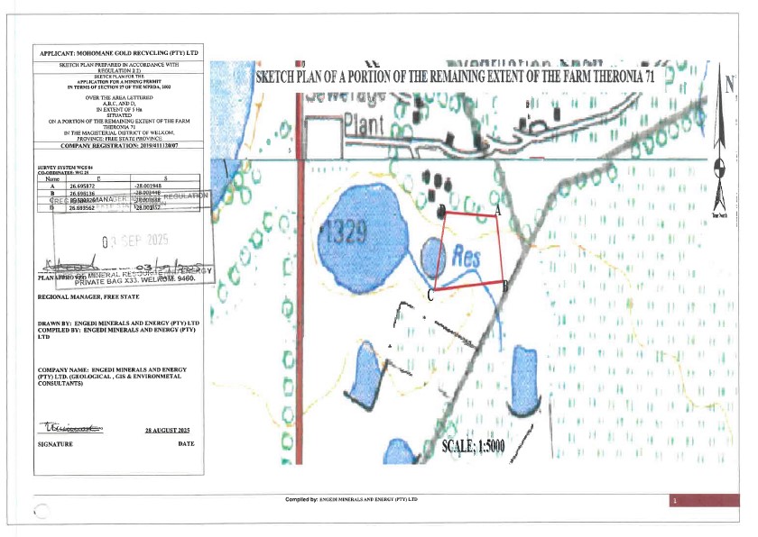 Illegal mining in wetlands in Welkom an environmental disaster