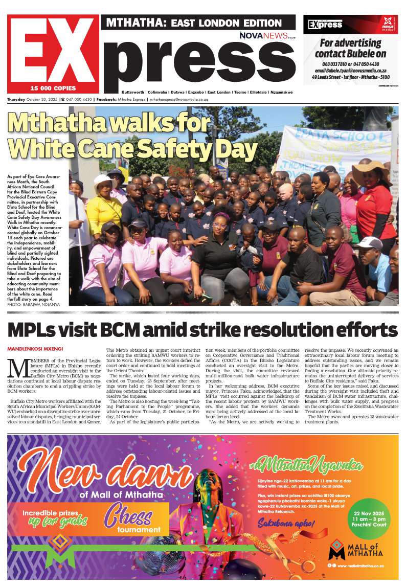 Mthatha Express South – E-Edition – 23 October 2025
