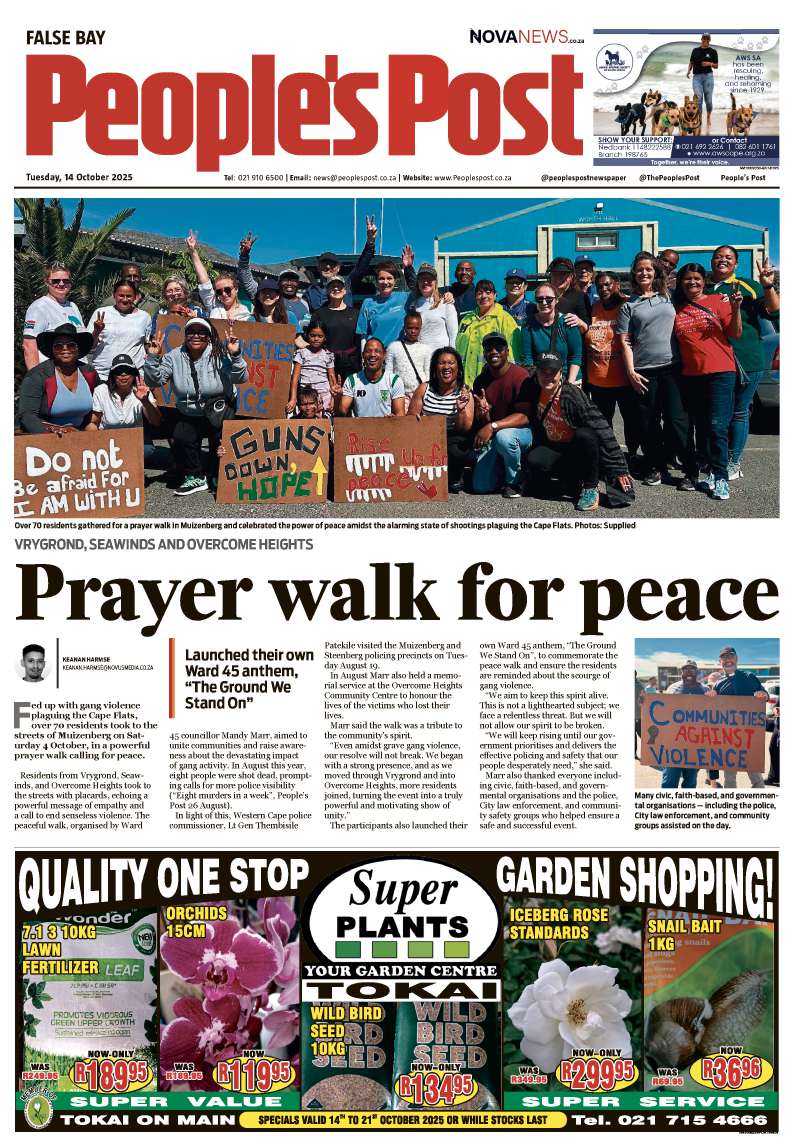 People’s Post| False Bay| E-Edition 14 October 2025